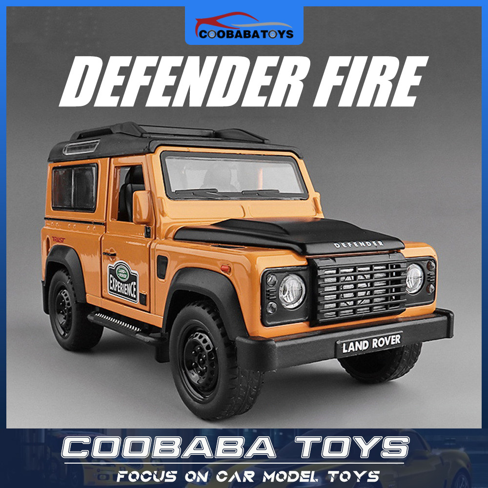 Cbb 1:32 Land Rover Defender Diecast รุ่นรถโลหะผสมรถของเล่นคอลเลกชันของขวัญสําหรับเด็กเด็กผู้หญิง