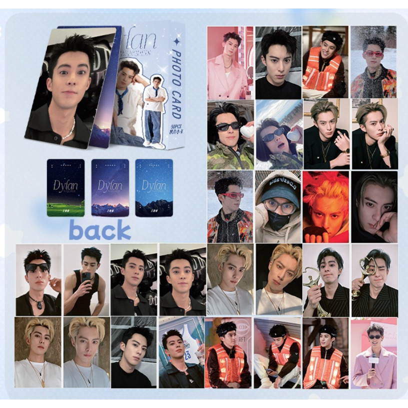 50-60pcs ละครจีน Actor Dylan Wang Hedi โฮโลแกรม Lomo การ์ดเท่านั้นสําหรับ Love Holographic Photocards Love ระหว่าง Fairy และ Devil Laser โปสการ์ดสินค้าราคาถูก CX