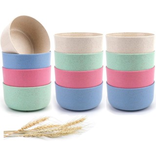 ชาม ถ้วย ชามข้าว ถ้วยข้า ผลิตจากวัสดุธรรมชาติฟางข้าวสาลี ชาม…