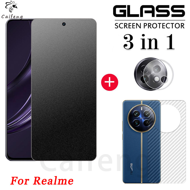 ฟิล์มกระจก ด้าน สำหรับ Realme 13 13+ 12 12+ 12X 11 11X 10 9 8 Pro+ Plus 4G 5G 2024