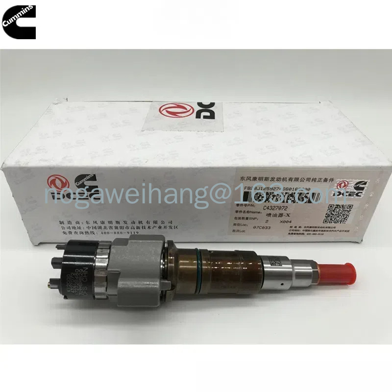 Cummins C4327072 ชุดหัวฉีดน้ํามันเชื้อเพลิง Dongfeng Cummins