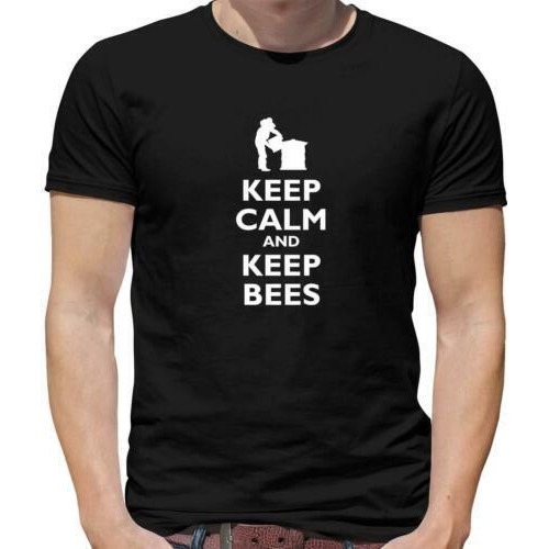Keep Calm Et Keep Bees T-Shirt - Apiculture