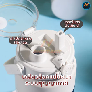 ขวดน้ำ สแตนเลส เก็บอุณหภูมิ 1.2ลิตร ดูด+ดื่ม สแตนเลสเกรด 316 กระติกน้ำเก็บ ความร้อนเย็น พกพาสดวกเก็บเย็นยาวนานข้ามวัน