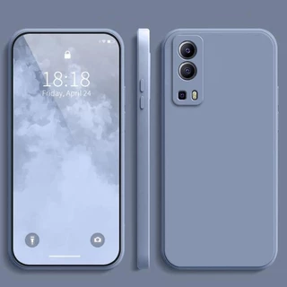 เคส Vivo y72 5g Y52 5g สีทึบ Vivo Y52 5g / y72 5g เคสซิลิโคนป้องกันการตกสีธรรมดาเรียบง่าย YT