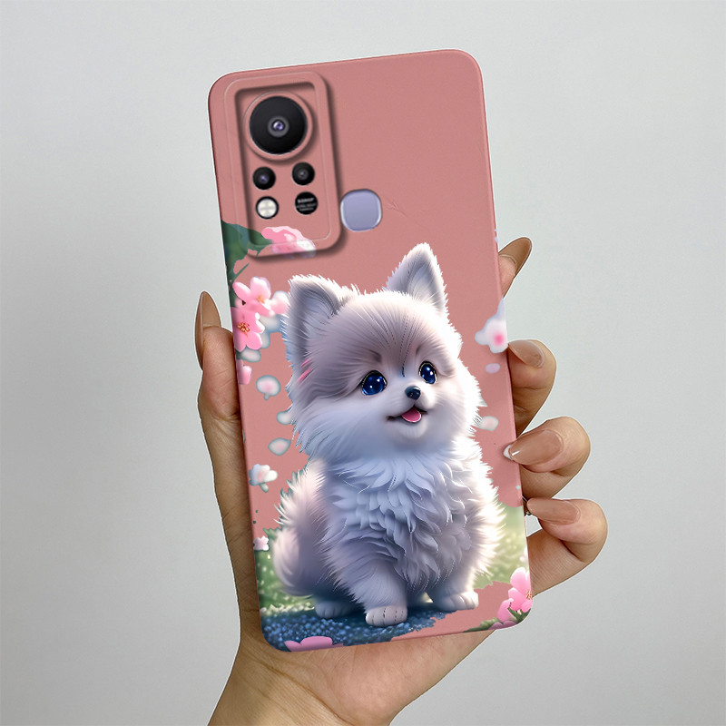 สําหรับ Infinix Hot 11S X6812 กรณีผีเสื้อน่ารักรูปแบบซิลิโคน TPU นุ่มปกหลัง Hot11s เคสโทรศัพท์หวานทาสีกันชนกันกระแทก - รูปที่ 3