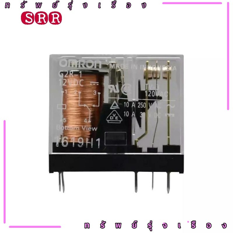 พร้อมส่ง G2R-1 DC12v  DC24V omron 5ขา 12v,24v ของใหม่ ส่งทุกวัน