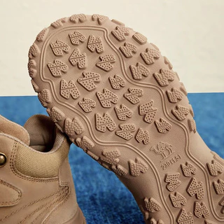 CAMEL SPORTS รองเท้าบู๊ทมาร์ตินกลางแจ้งผู้หญิงหนาSoledรองเท้าเดินป่าทํางานทนต่อการสึกหรอ