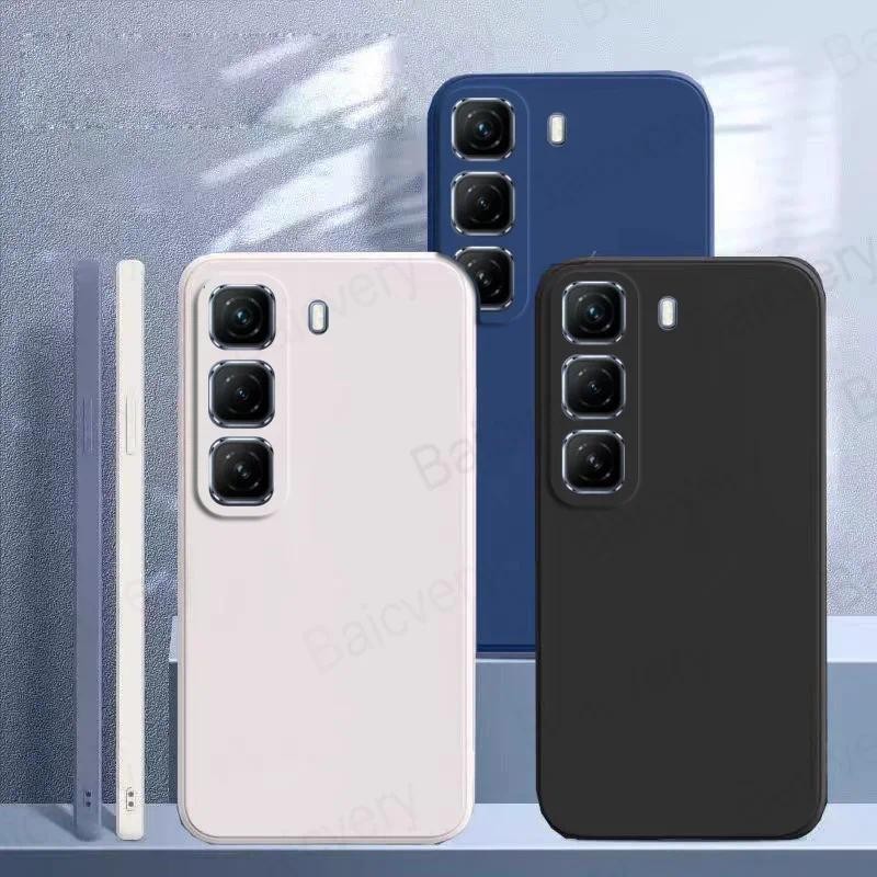 เคสโทรศัพท์สําหรับ Infinix HOT 50 4G 5G แฟชั่นสีสันสดใสฝาครอบป้องกันกันกระแทก
