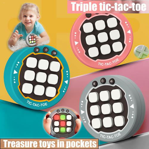 Tic Tac Toe Bolt เกม 3 ในแถวเกม Thinking Training Board เกม 3 ในแถวตารางด้านบนในเกมแถวสําหรับสาว bytumth