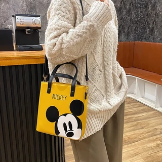 Shoulder Bag All-Match Portable Small Square Bag กระเป๋าสะพายพิมพ์ลาย