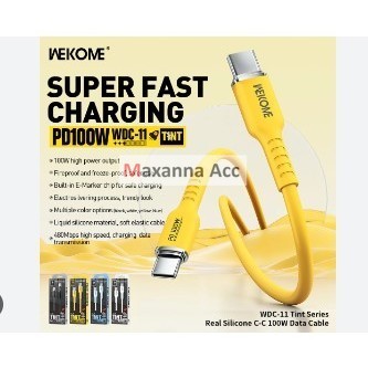 [MAXNA] [Type c to Usb c Cable ] Week Data Cable Tint Series Cable WDC11 100w