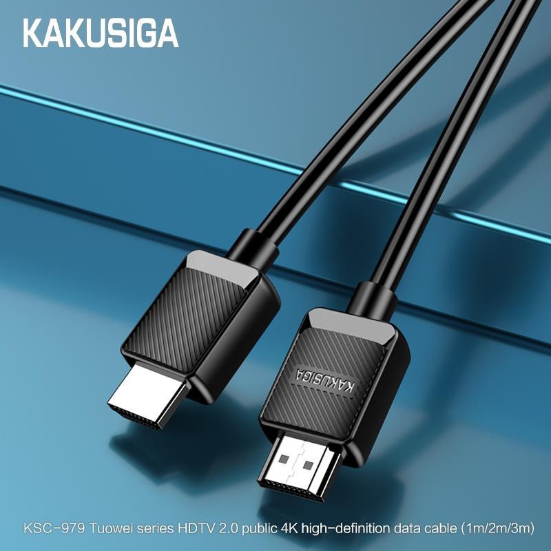KSC-979 TUOWEI HDTV 2.0 male to male 4K high definition data cable (1M)