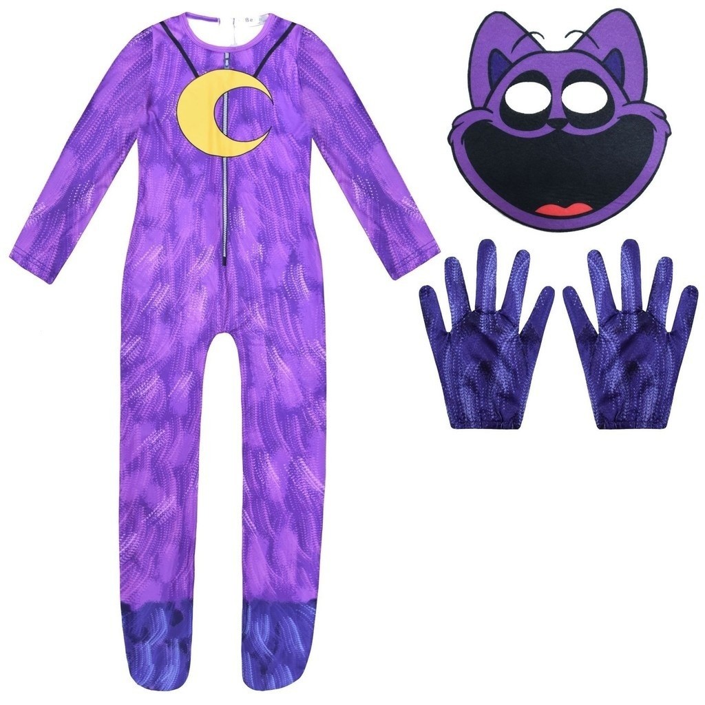 Catnap Smiling Critters Jumpsuit คอสเพลย์ฮาโลวีนเครื่องแต่งกาย