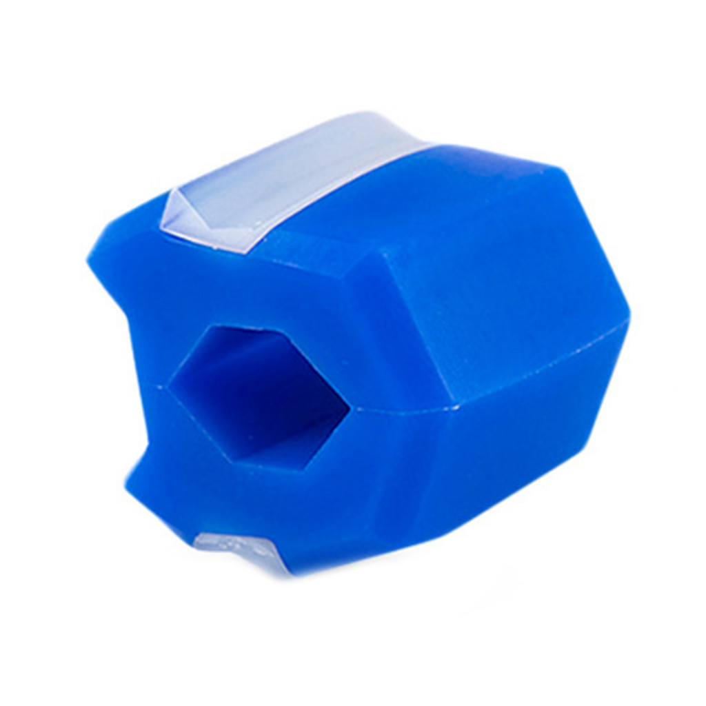 เครื่องออกกําลังกายขากรรไกรรุ่นที่หกสําหรับนวดซิลิโคน Jawline Exerciser Chew Ball