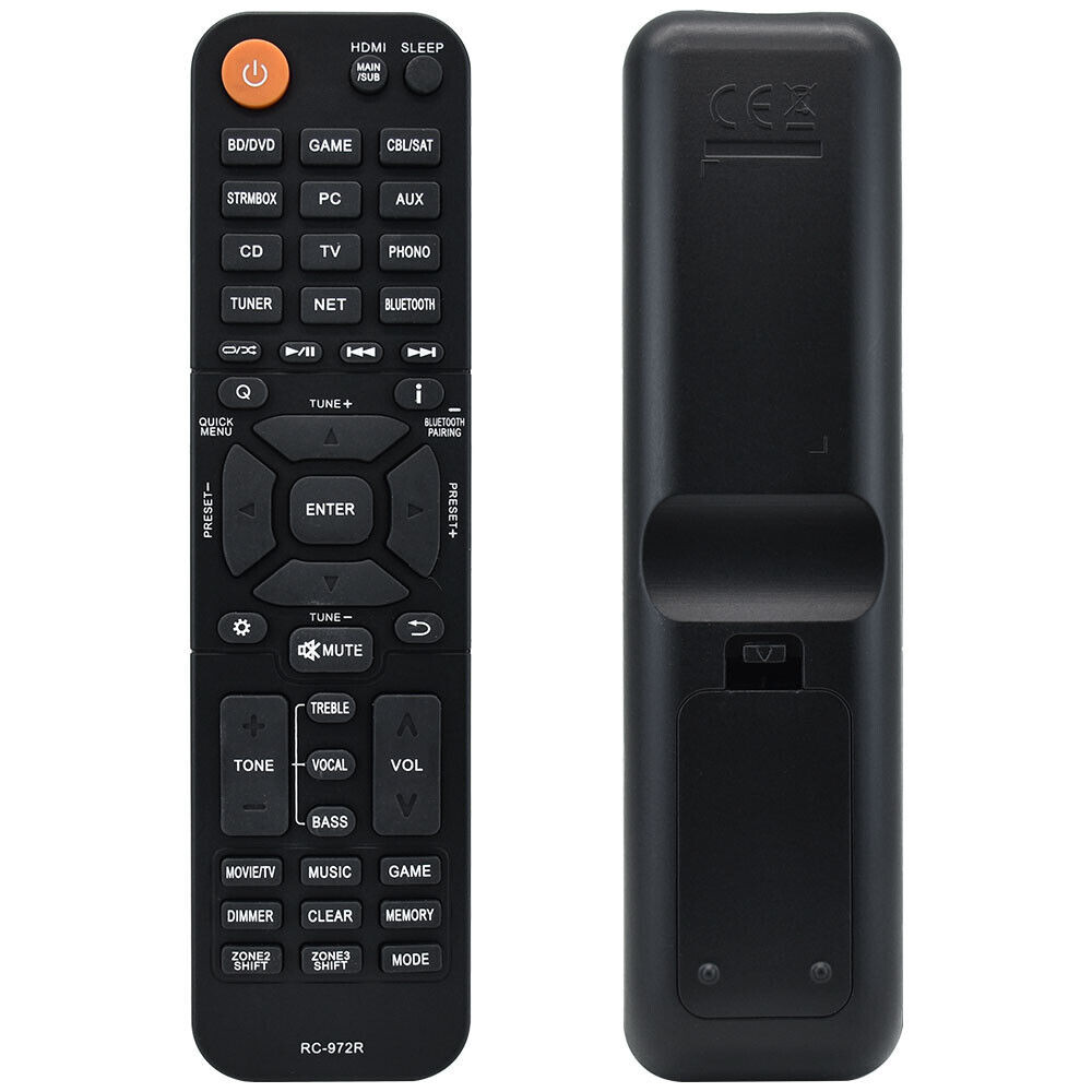 ใหม่ RC-972R สําหรับ Onkyo AV Receiver Remote TX-NR696-S TX-NR6050 TX-NR6100 TXNR6050