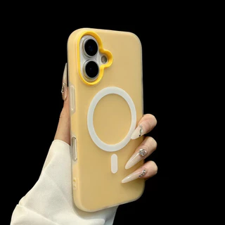 Luxury Candy Matte สําหรับ สําหรับ iPhone 17 Air 16 15 14 13 Pro Max 17Pro Clear 2 IN 1 ฝาครอบ