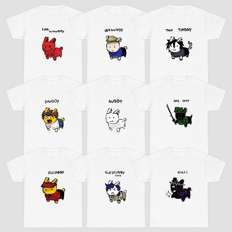 ‍‍🍳NEW❗（Design 1-Design 8）Roblox Shirt c00lkidd - Shedletsky Blame John - Gubby - Forsaken Two Time 