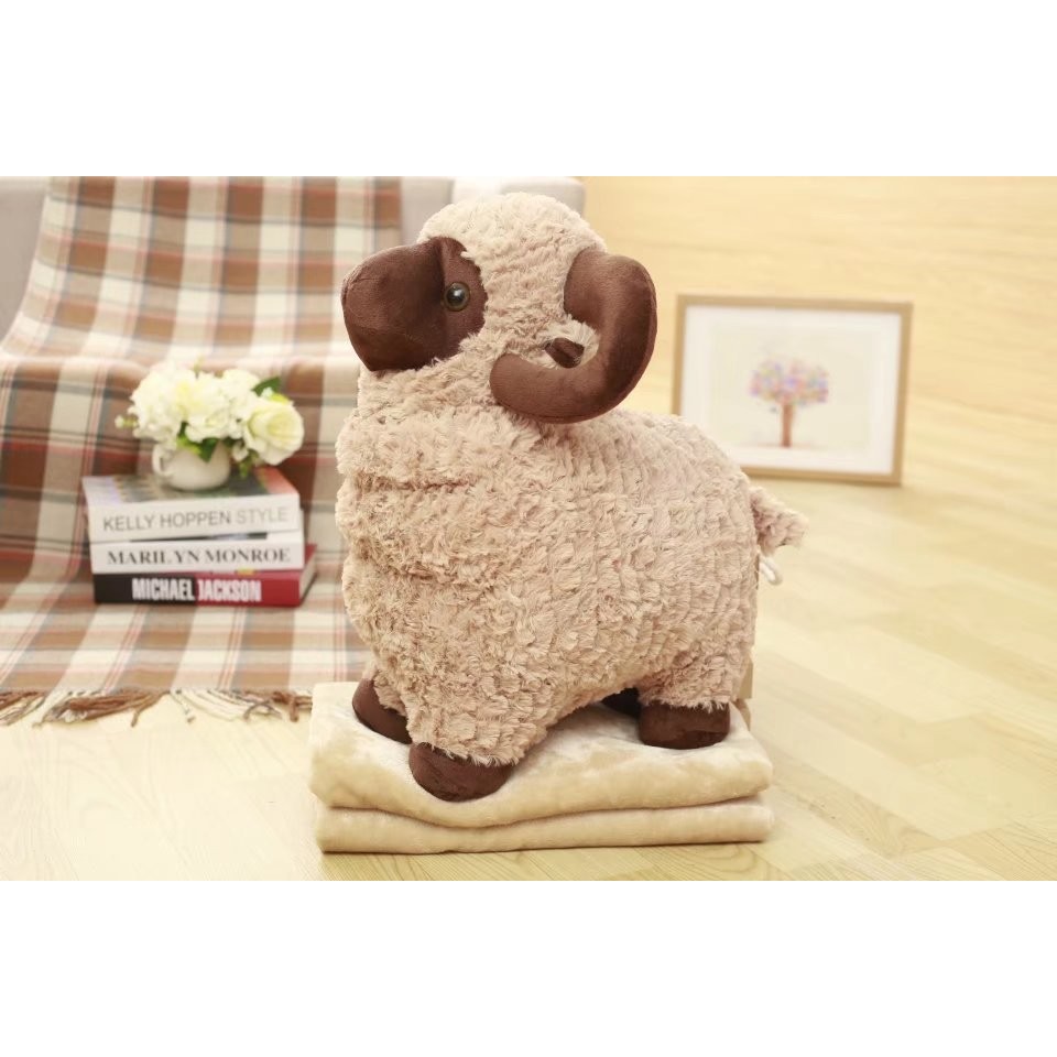 ที่ไม่ซ้ํากันน่ารักการ์ตูนสร้างสรรค์ที่มีสีสันแกะตุ๊กตาตุ๊กตาหมอนหมอนของเล่นตุ๊กตาของขวัญวันเกิด - รูปที่ 7