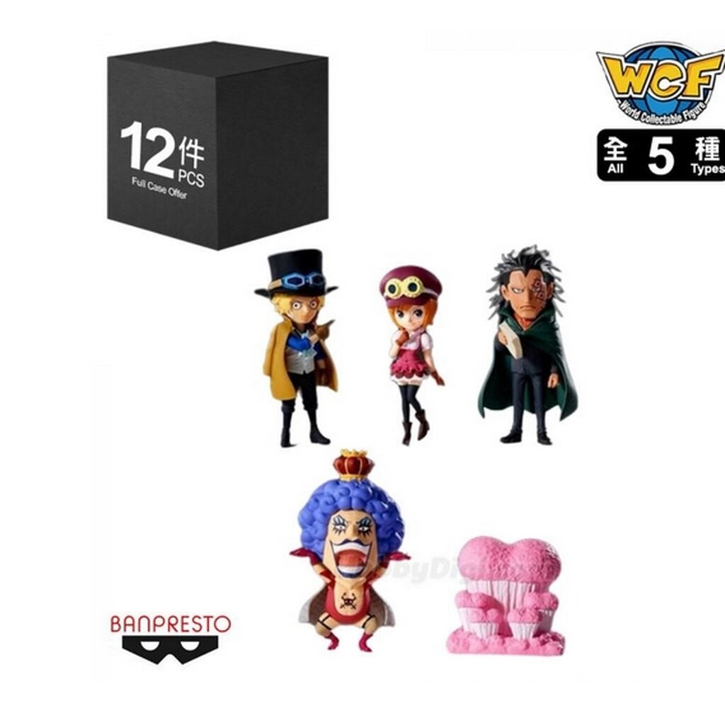 Banpresto 4983164290912 ได้ครบ 5 แบบ (set5) one piece-WCF Kamabakka Kingdom