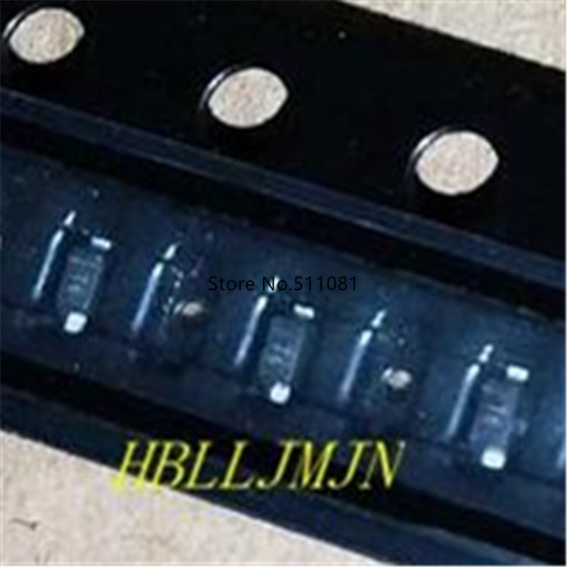 100PCS 1N4148WT 1N4148WT1G 1N4148WT-7-F T4 E1 0603 SOD523 SOD-523 Switching Diode