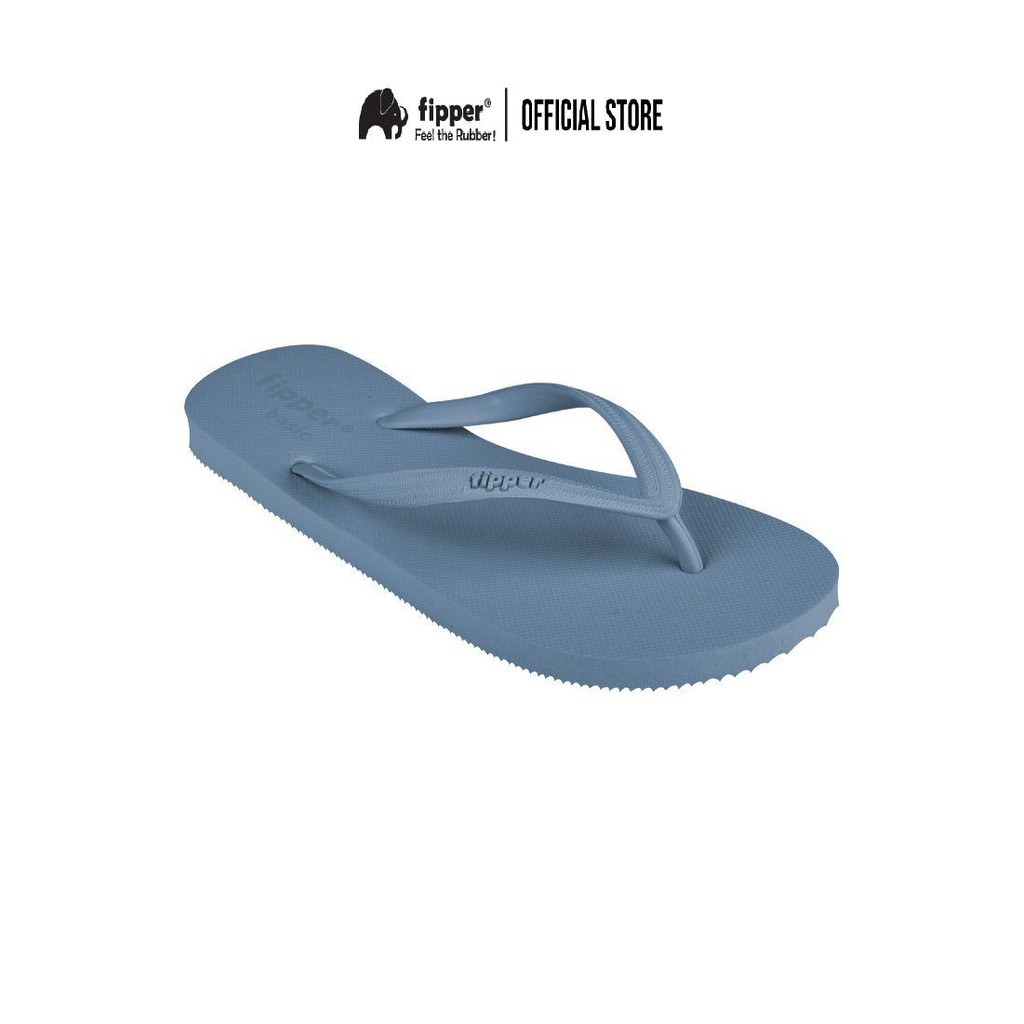 Fipper Selipar Basic S Getah Blue (Kawa) - Fipper Slipper Basic S Rubber Blue (คาวา)