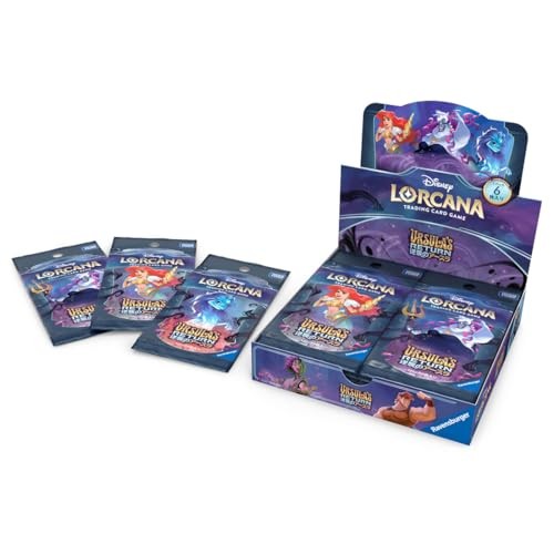 Takara Tomy Disney Lorcana TCG Japanese Version Booster Pack Ursula's Revenge BOX