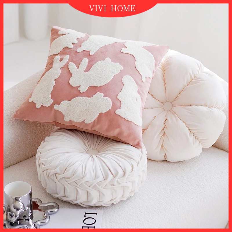 ปลอกหมอนอิง 45x45 30x50 สีชมพู thumbnail 4