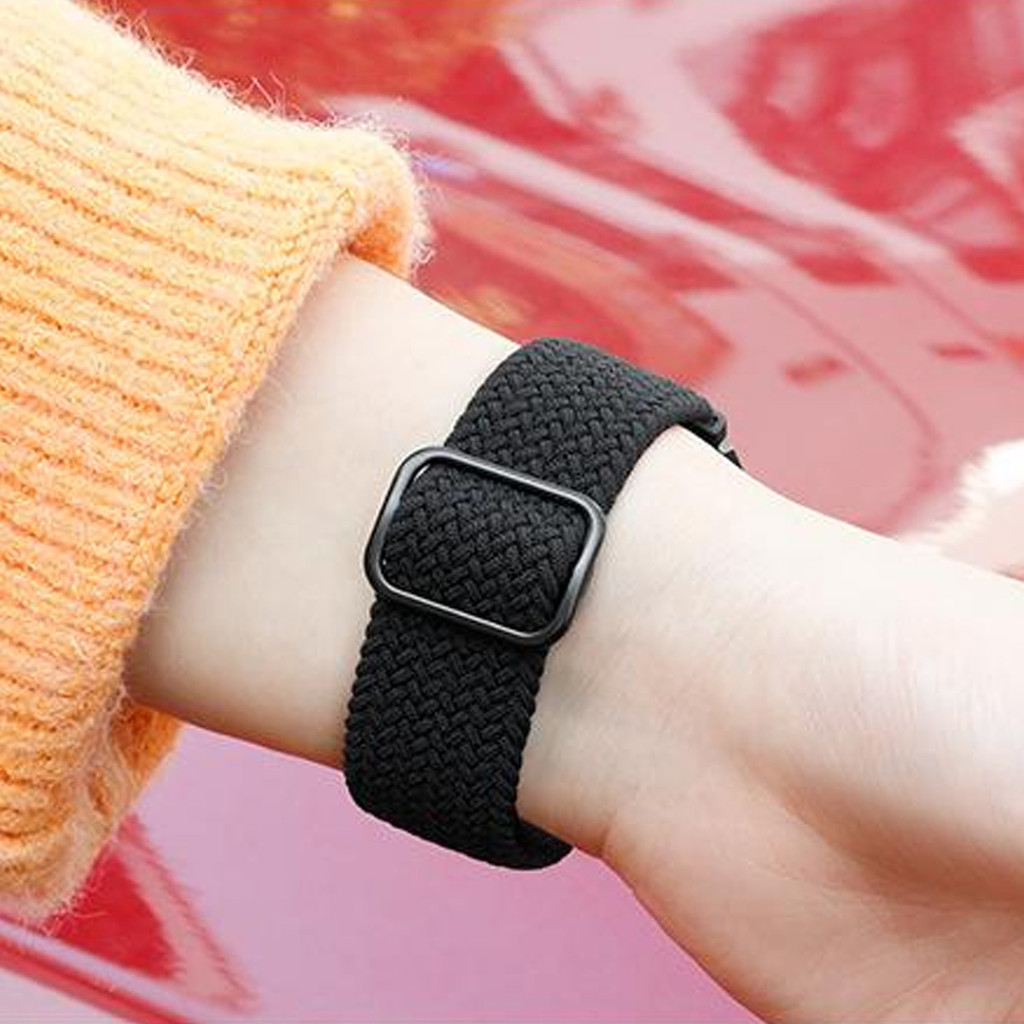 สายรัดไนลอนยืดหยุ่นสําหรับ Samsung Galaxy Ultra/Ultra 2025 47 มม.แบบถักสําหรับ Galaxy Watch 8 40 มม.44 มม./8 คลาสสิก 46 มม.นาฬิกา Correa - รูปที่ 6