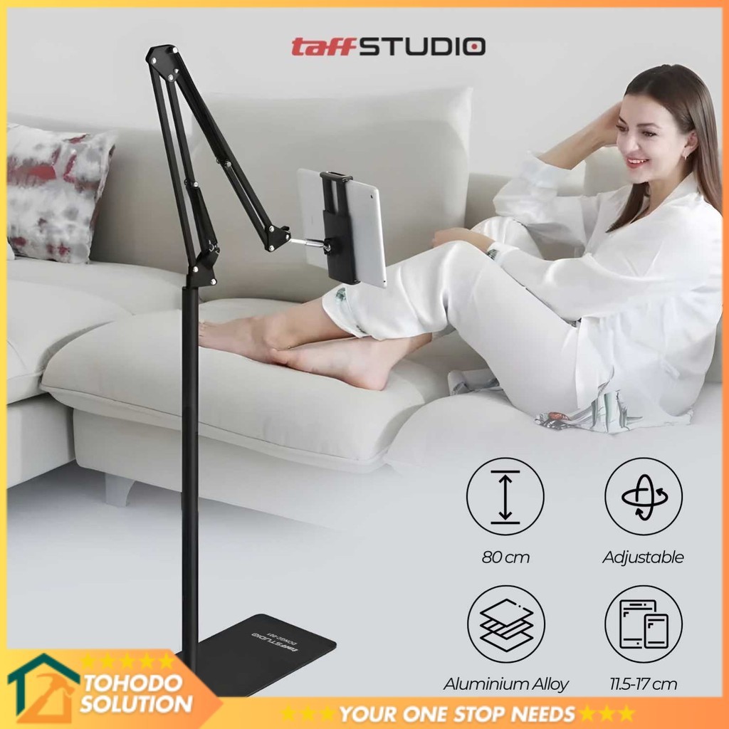 TaffiSTUDIO ที่วางแท็บเล็ต iPad สมาร์ทโฟน Lazypod 134 ซม. - DONGC-001