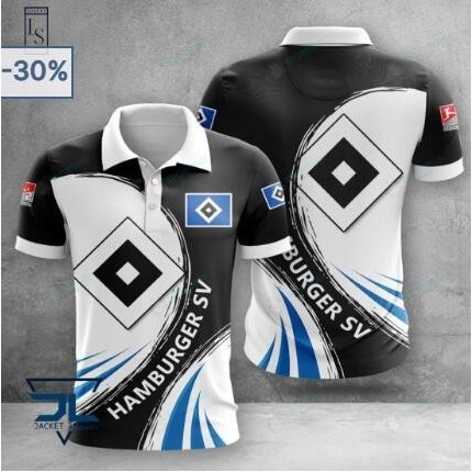 2025 NEW FASHION Hamburger SV 3D STYLE POLO SHIRT-ฟรี CUSTOM