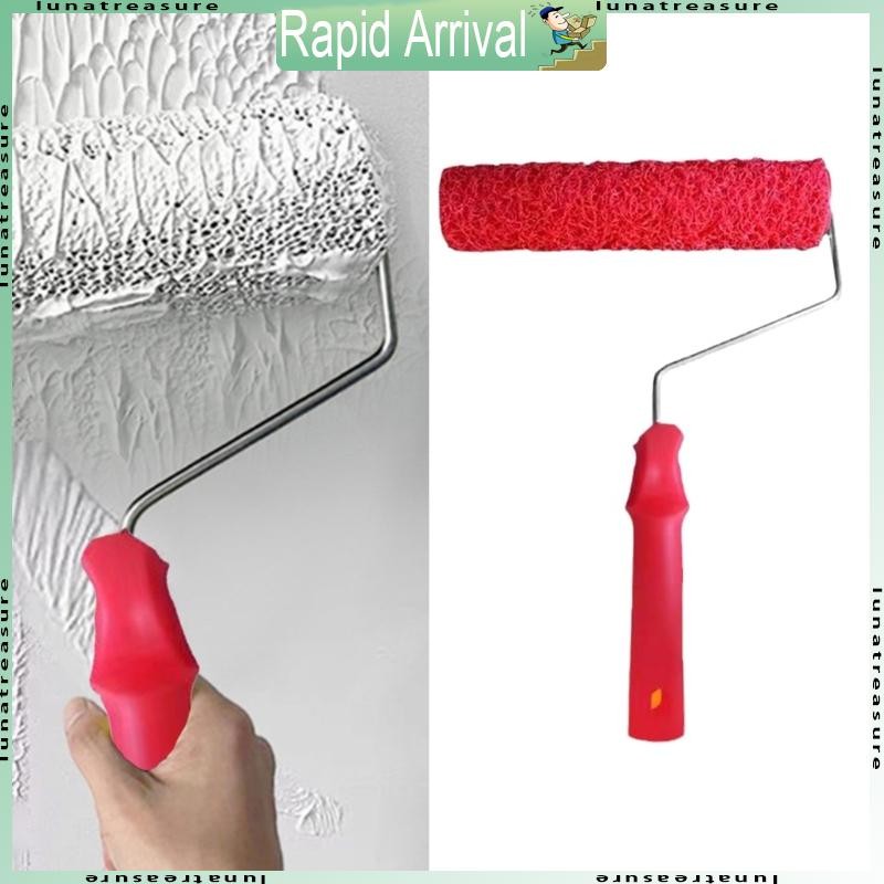 Lun Wall Brush Putty Roller Drywall Texture แปรงสําหรับครอบคลุมพื้นผิวเพดานผนัง