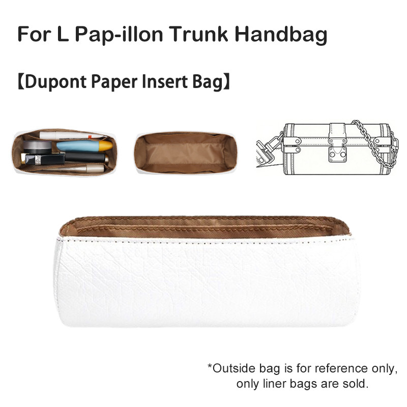 L Pap-illon Trunk Bag Storage Organizer อุปกรณ์จัดเก็บภายในกระเป๋าทำจากกระดาษ Dupont ทนทาน
