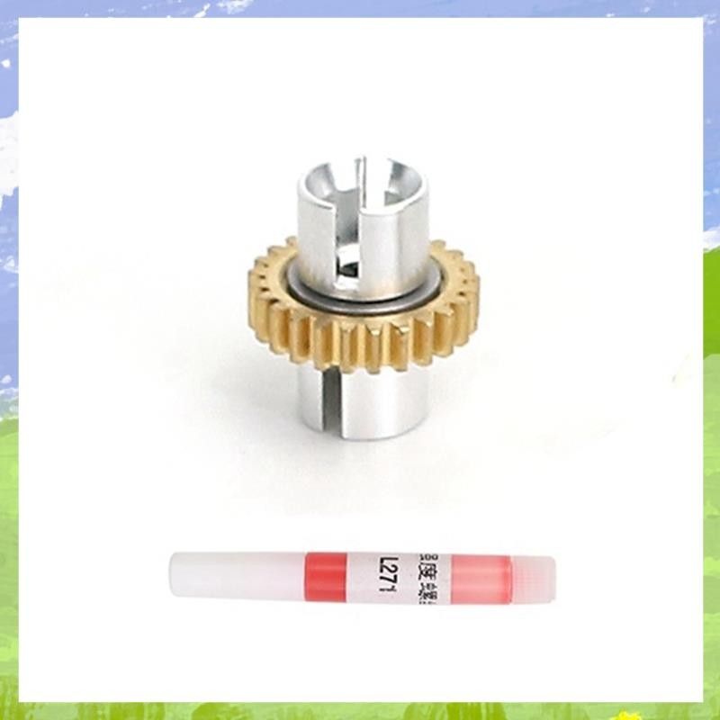 โลหะ Differential Assembly อุปกรณ์เสริมสําหรับ LDRC AE86 1/18 RC รถอะไหล่อัพเกรดอุปกรณ์เสริม