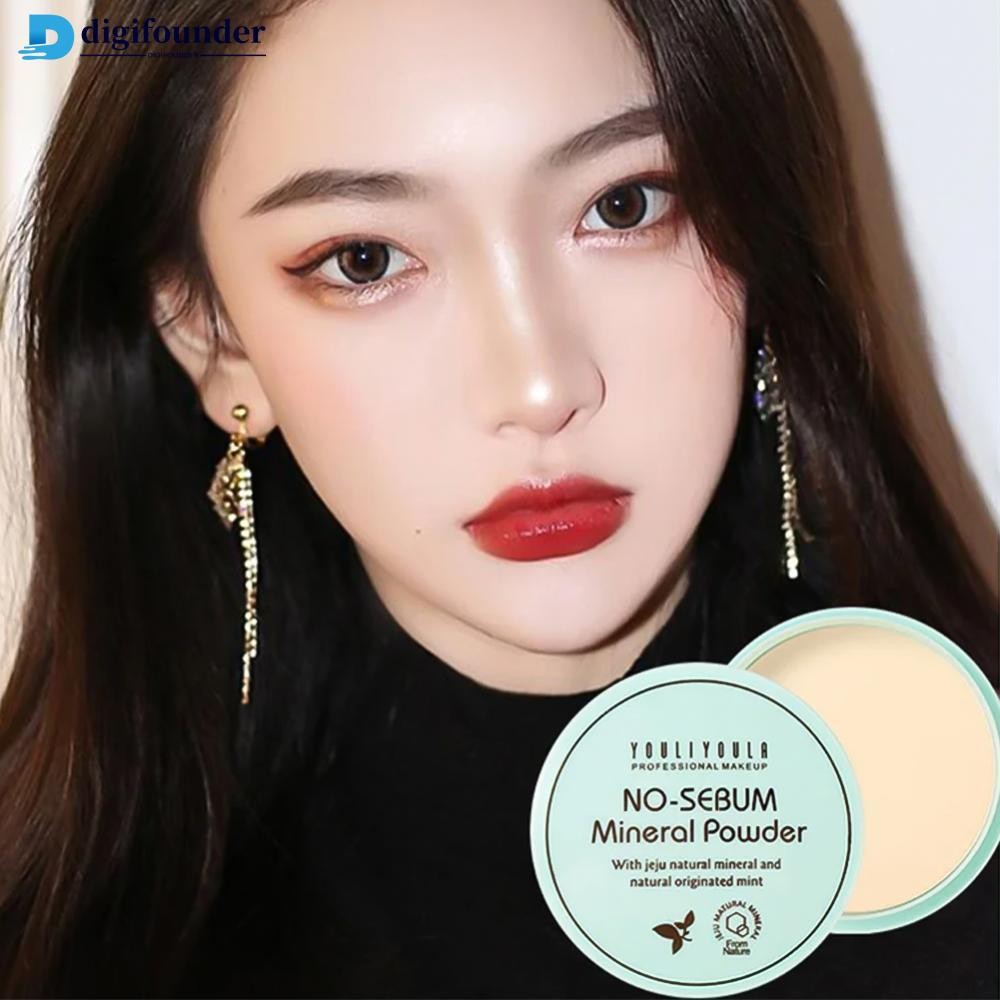 DIGIFOUNDER Setting Powder Face Powder Oil Control Non-Cakey Long-Lasting Wear Waterproof Sweat-Resi