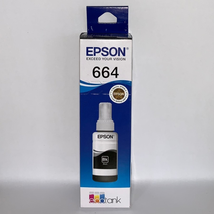 Epson Ink T6641 สีดํา T664 6641 664 L121 L120 L310 L360 L210 ใหม่