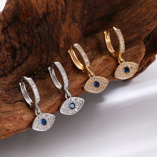 XI‘s Jewelry ต่างหูตาปีศาจสไตล์ใหม่สำหรับผู้หญิง ออกแบบพิเศษให้สวมใส่ง่ายและทันสมัย