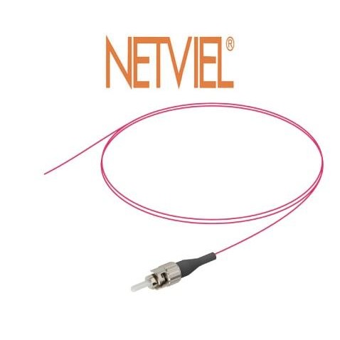 Netviel Pigtail ST Simplex, Multimode OM4 50/125um, 1 เมตร (LSZH)