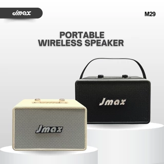 JMAX-JM29 ลำโพงบลูทูธ พร้อมสายหิ้ว ปรับเบสได้ เชื่อมต่อ2ตัวได้ 30W แท้100% ไร้สาย