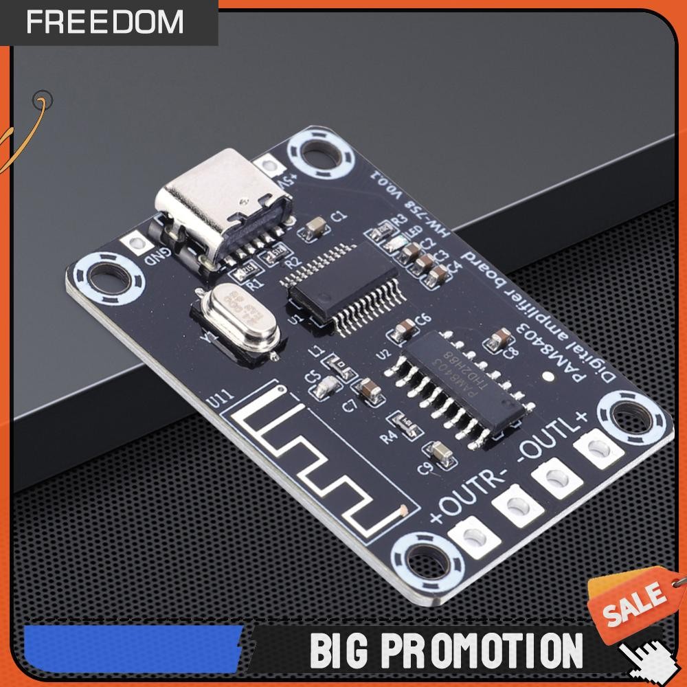 XH-A155 Mini PAM8403 เครื่องขยายเสียง DC5V Class D BT เครื่องขยายเสียงดิจิตอล