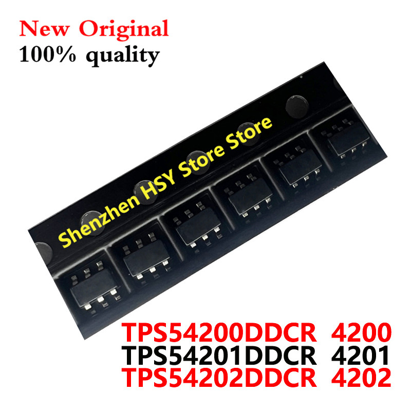 (10ชิ้น) 100% ใหม่ TPS54200DDCR TPS54200 4200 TPS54202DDCR TPS54202DC TPS54202DDCR TPS54202 4202 sot