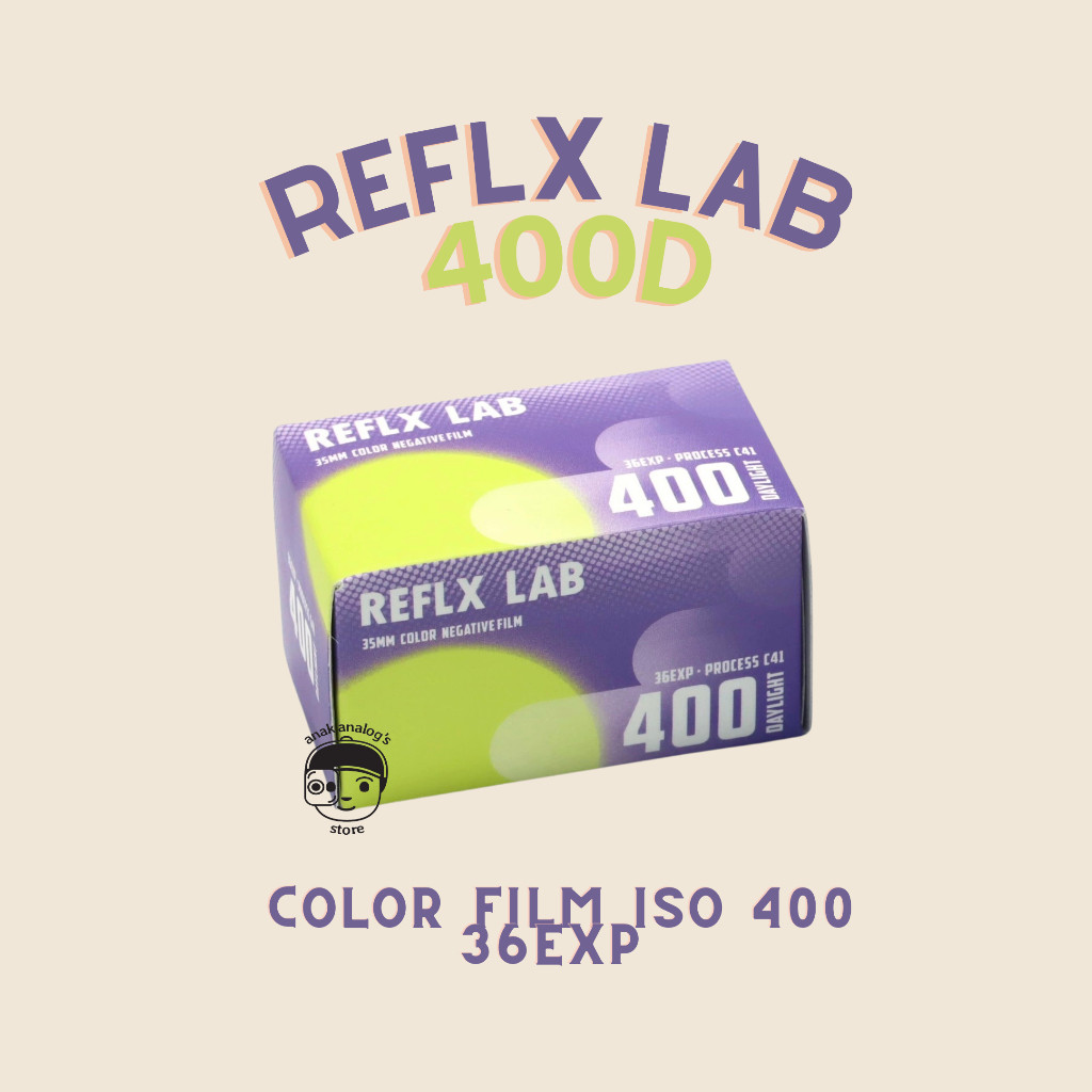 Reflx Lab 400 D Daylight Roll Film 35mm ISO 400 36exp Color Negative Film