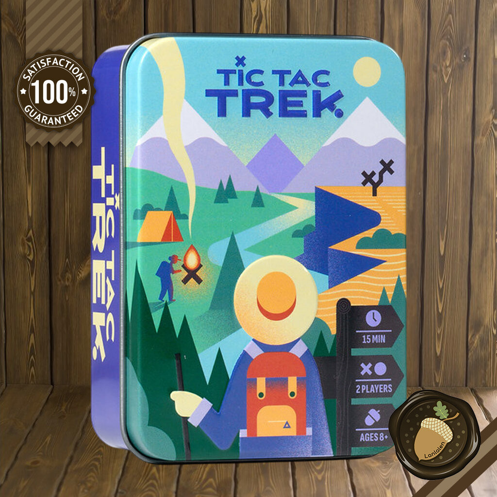 Tic Tac Trek [EN] / Tic Tac Trek วัตถุเดินป่า [TH] Board Game บอร์ดเกม