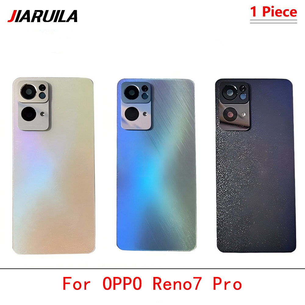 ฝาหลัง+เลนส์กล้อง สําหรับ OPPO Reno7 Pro ฝาครอบด้านหลังแบตเตอรี่ฝาครอบประตูเปลี่ยน