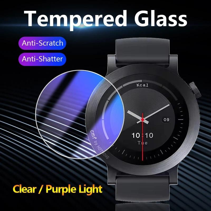 สําหรับ CMF Watch 3 Pro 2 3Pro Ultra Clear / Anti Purple Light 2.5D ฟิล์มกระจกนิรภัยป้องกันหน้าจอ