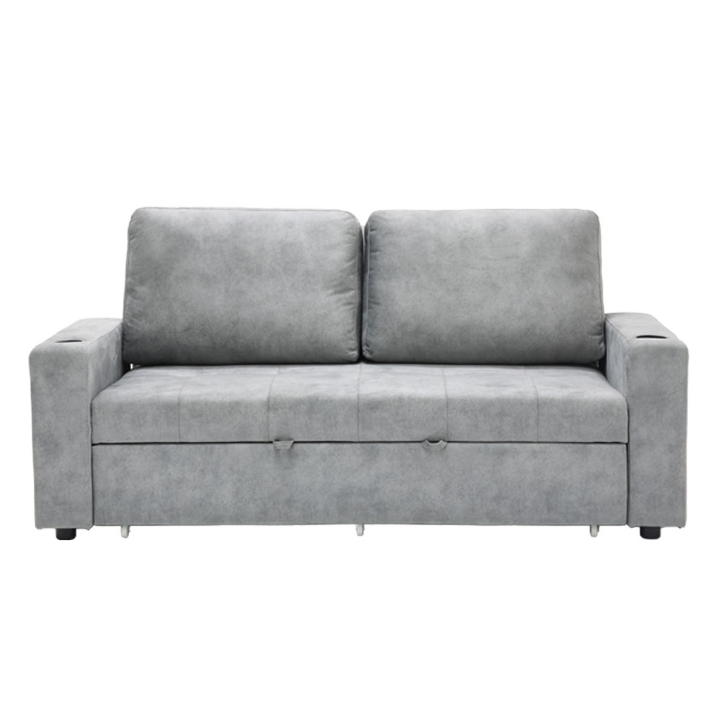 SB Design Square โซฟาเบด 3 ที่นั่ง รุ่น Reindeer - PET  สีเทา (189x100x91 ซม.)  แบรนด์ SB DESIGN SQU