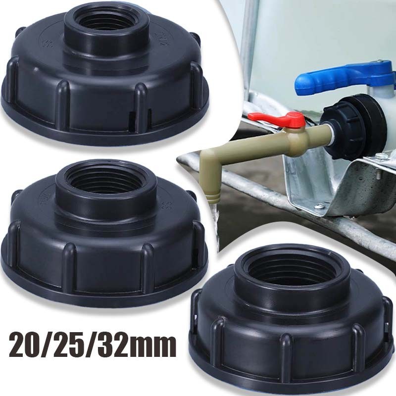 1/2-2" IBC Tank Adapter Tap to External Thread Tower Cap IBC Tank Adapter Universal Water Tank Cap