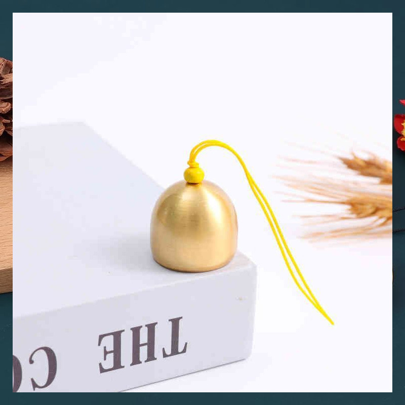 ระฆังคริสต์มาส กระดิ่งลมและอุปกรณ์กระดิ่งทองแดง กระดิ่งทองแดงพร้อมระฆัง ค้อนคริสมาสต์ กระดิ่งลมขนาดเล็ก กระดิ่งลมวัสดุ - รูปที่ 6