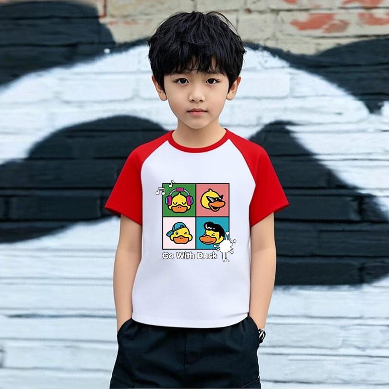 COD Duck series children's T-shirt suitable for ages 1-8