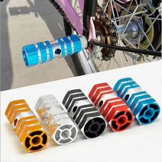 จัดส่งรวดเร็ว ที่วางเท้าอลูมิเนียม สำหรับจักรยาน BMX พักเท้า อลูมิเนียม ที่พักเท้า ที่พักเท้า โลหะผสม