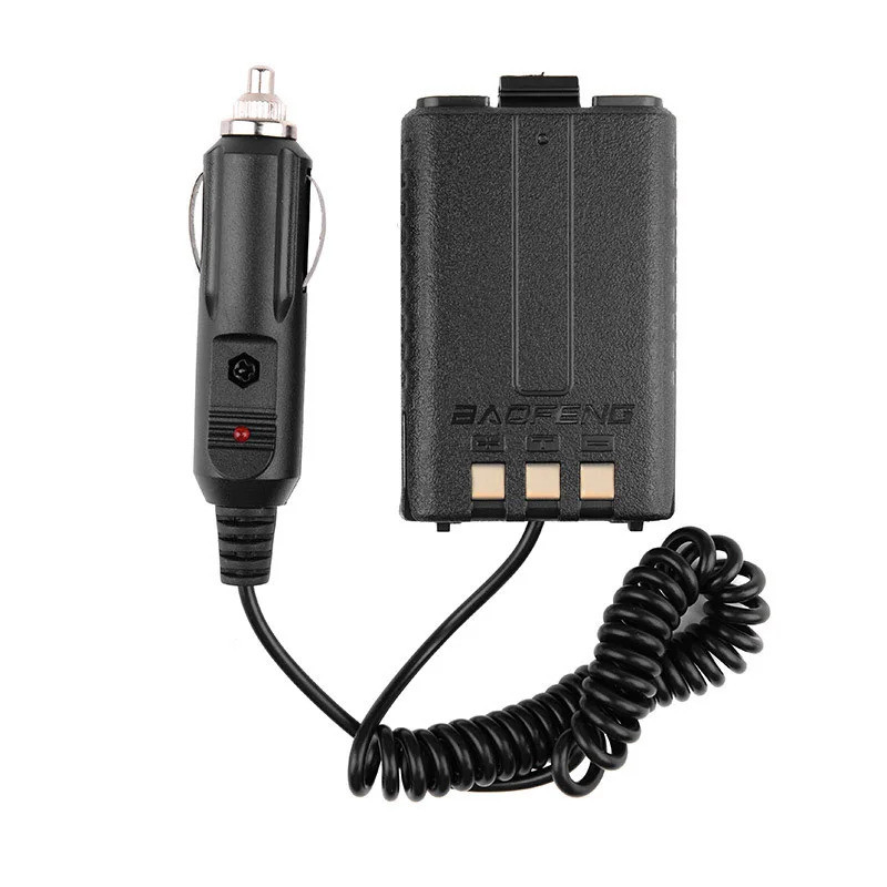 UV-5R UV-5RE UV-5RA วิทยุสองทาง 12-24V Walkie Talkie อุปกรณ์เสริม Baofeng Eliminator รถ Charger สําห